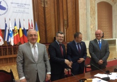 10 June 2015 The Head of the National Assembly’s standing delegation to PABSEC, National Assembly Deputy Speaker and PABSEC Vice-President Igor Becic at the Spring Session in Chisinau  